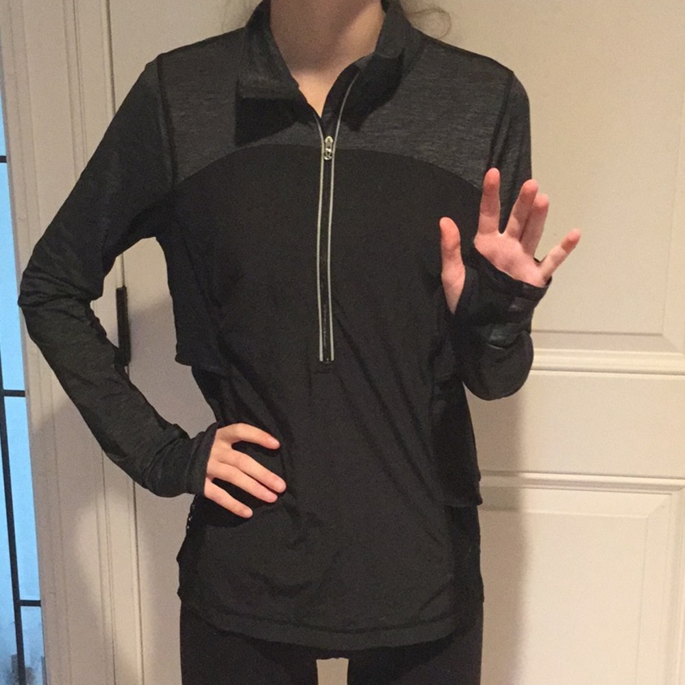 Quarter zip pullover